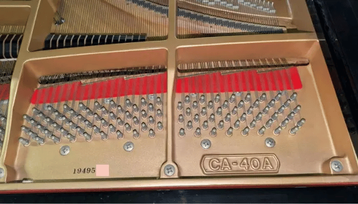 グランドピアノの機種名・製造番号の調べ方3