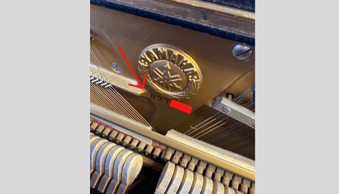 ヤマハピアノの製造年数一覧表｜製造番号で年式を判別