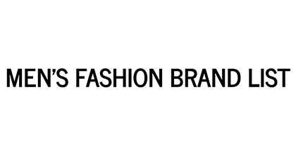 メンズファッションブランドリスト