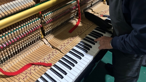 長い間調律していない