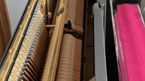 ヤマハYU11の調律を長い間行っていない