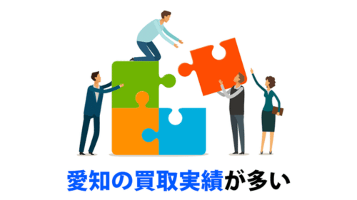 愛知での買取実績が多い