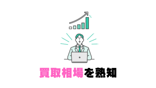 買取相場を熟知