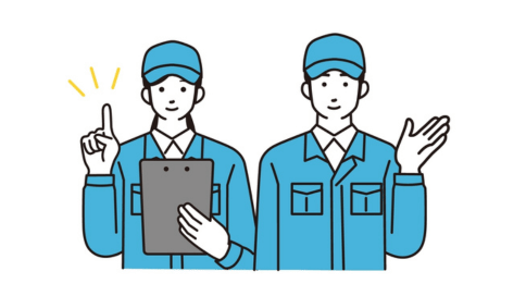 運送会社の到着