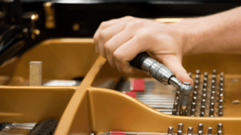 長い間調律を行っていない