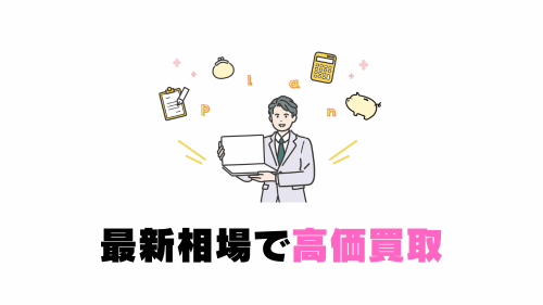 最新相場で高価買取
