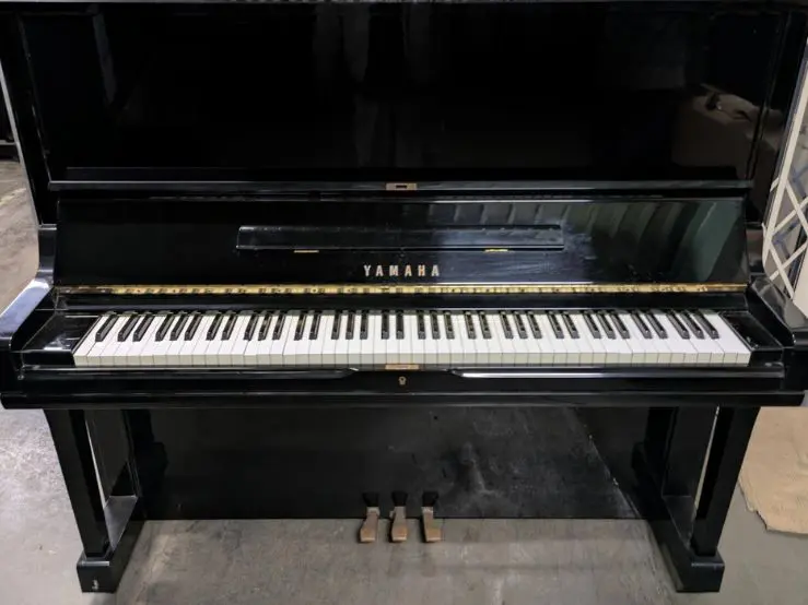 	ペダルが機能しない状態で買い取ったヤマハU3A（1985年製）